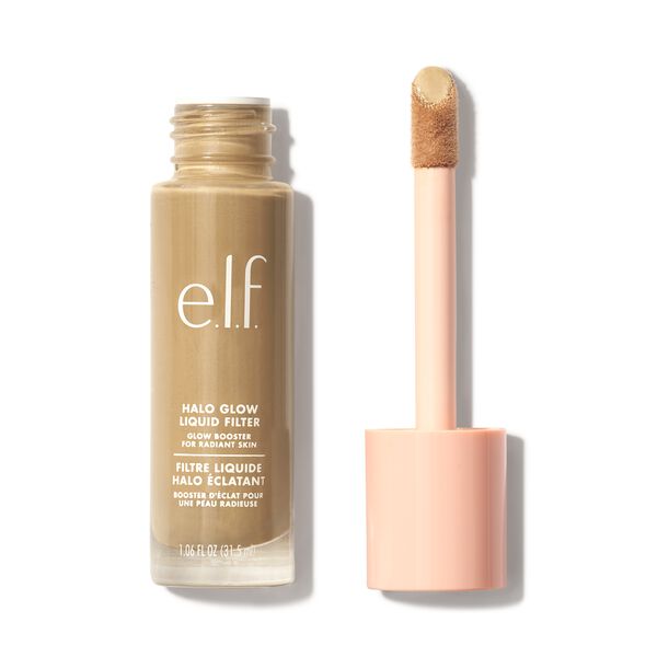 E.l.f. Halo Glow Liquid Filter Highlighter - 3.5 Medium - 1.06 Fl Oz: Smoothing, Brightening, Vegan, Paraben-Free