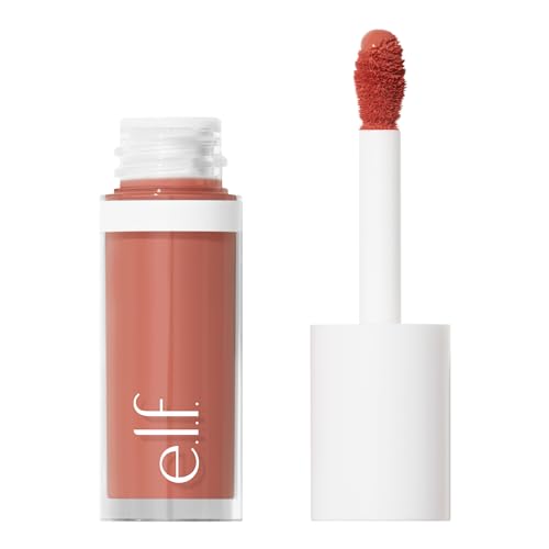 E.l.f. Camo Liquid Blush - Dusty Rosé - 0.13 Fl Oz: Paraben-Free, Dewy Finish, Buildable Coverage, Vegan