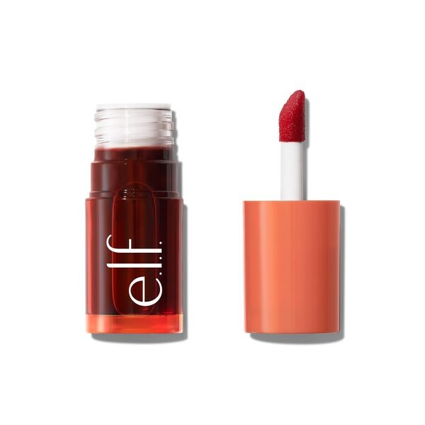 E.l.f. Sheer for It Blush Tint - Buildable Stain for Lips + Cheek - Orange Crush - 0.22 Fl Oz