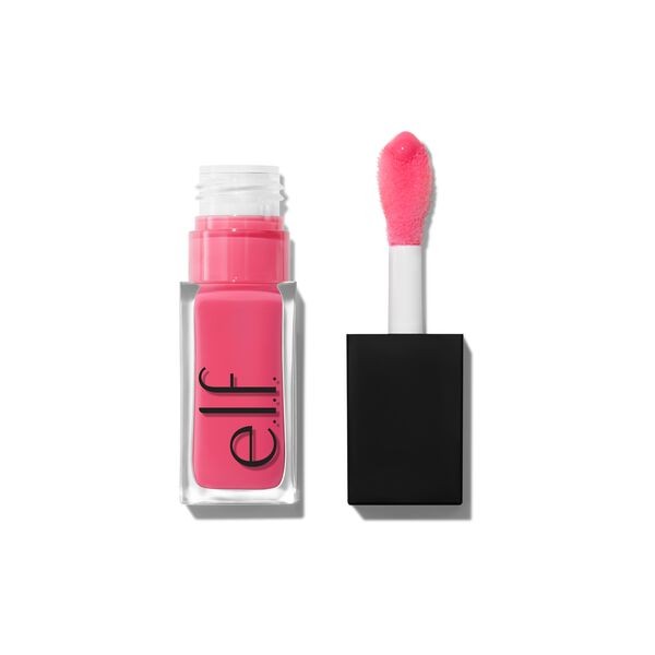 E.l.f. Glow Reviver Plumping Lip Oil - Burst Bubble - 0.25 Fl Oz: Vegan, Paraben-Free Smooth Gloss, Phthalate-Free