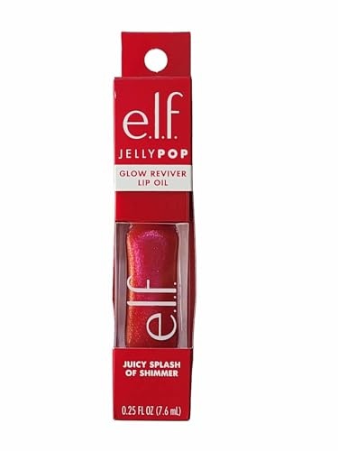 E.l.f. Cosmetics Jelly Pop Glow Reviver Lip Oil - Vegan and Cruelty-Free Makeup