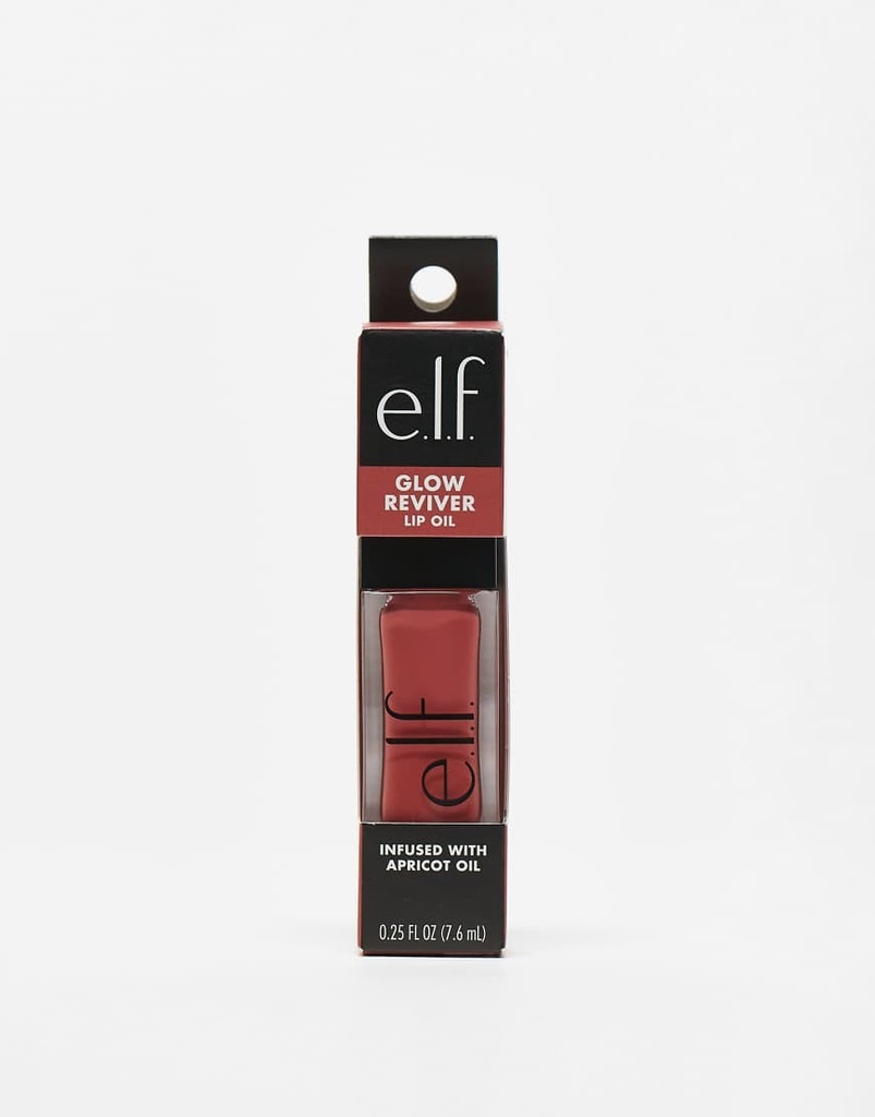 E.l.f. Glow Reviver Lip Oil - It's Giving Guava - 0.25 Fl Oz