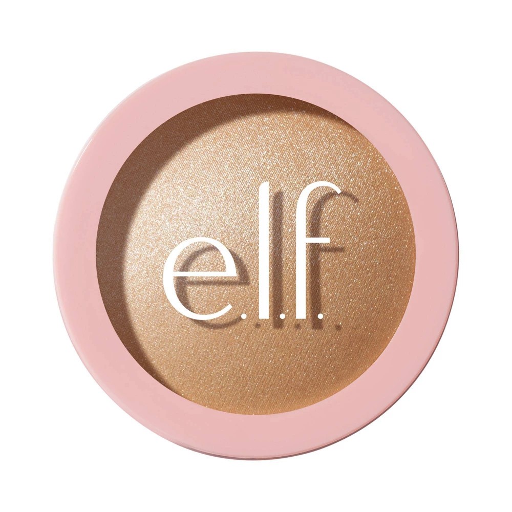 E.l.f. Halo Glow Silky Powder Highlighter - Prosecco Poppin' - 0.15oz