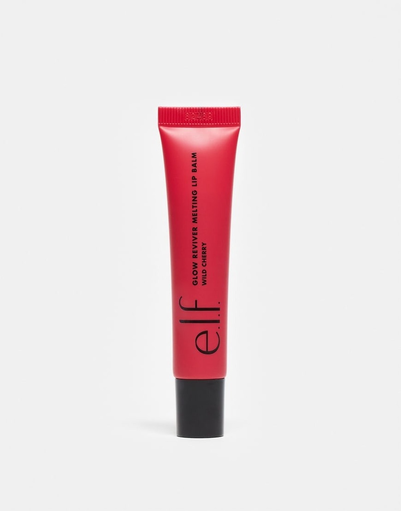 E.l.f. Glow Reviver Melting Lip Balm - Wild Cherry - 0.52oz: Shine Enhancing, Nourishing, Gloss, Vegan