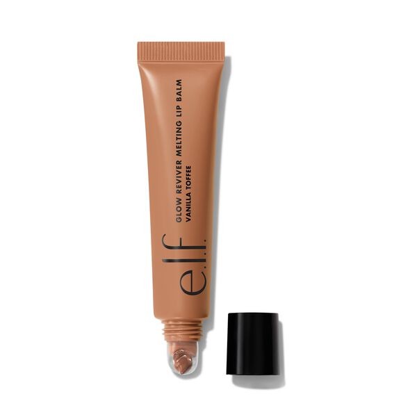 E.l.f. Glow Reviver Melting Lip Balm - Vanilla Toffee - 0.52oz
