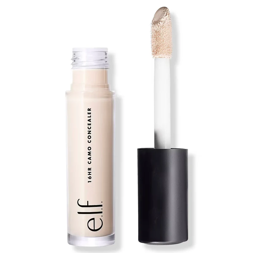 E.l.f. Hydrating Camo Concealer - Light Ivory - 0.203 Fl Oz: Full Coverage, Satin Finish, Paraben-Free