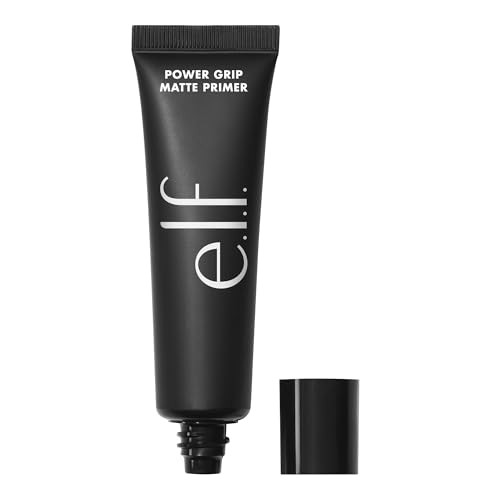 E.l.f. Power Grip Matte Primer - 0.87 Fl Oz: Paraben-Free, Vegan, Hydroquinone-Free, Gel Form