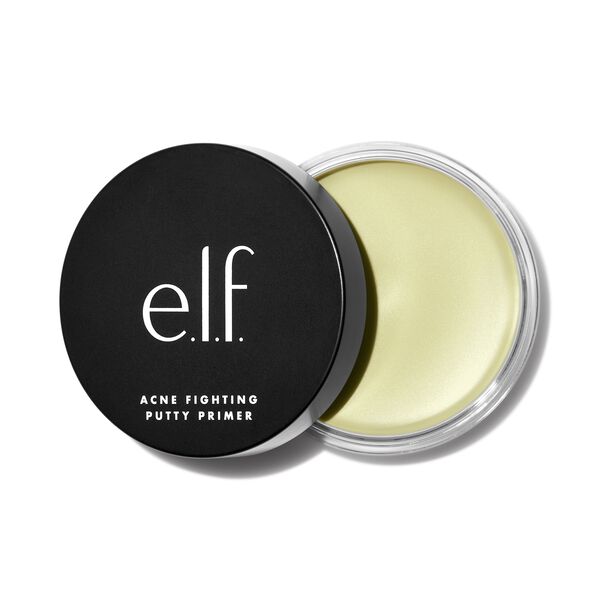 E.l.f. Putty Primer - Acne Fighting - 0.74oz: Contains Salicylic Acid, Vegan, Smoothing, Cream Form