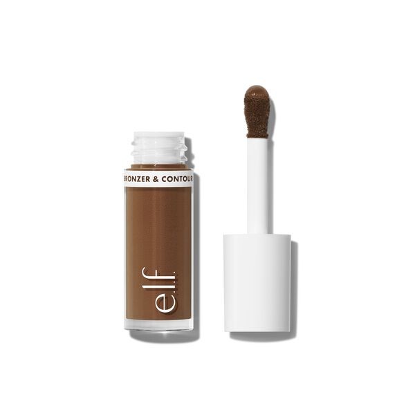 E.l.f. Camo Liquid Bronzer & Contour - 9 Deep/Rich - 0.13 Fl Oz: Vegan, Paraben-Free, for Normal Skin, Finish