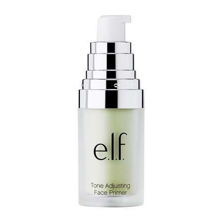 E.l.f. Tone Adjusting Face Primer Small - Green - 0.47 Fl Oz: Paraben-Free, Sulfate-Free, Vegan, Satin Finish