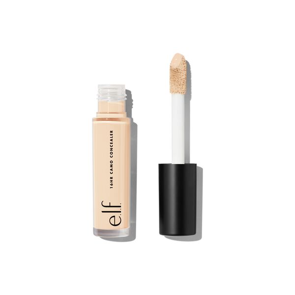 E.l.f. 16HR Camo Concealer - Fair Warm - 0.203 Fl Oz: Full Coverage, Satin Finish, Paraben-Free, Vegan