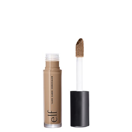 E.l.f. 16HR Camo Concealer - Tan Walnut - 0.203 Fl Oz: Full Coverage, Satin Finish, Cream Formula, Face Application