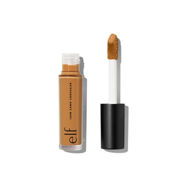 E.l.f. 16HR Camo Concealer - Deep Chestnut - 0.203 Fl Oz: Full Coverage, Satin Finish, Paraben-Free, Vegan