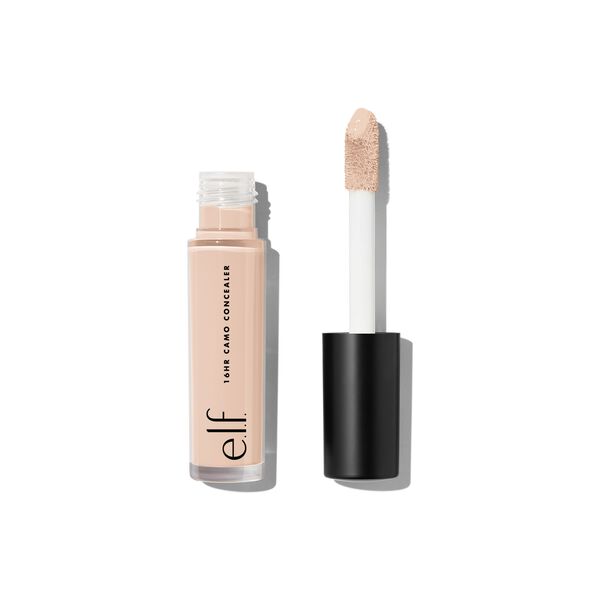 E. L.f. Cosmetics 16Hr Camo Concealer in Medium Tan with Golden Beige Undertone - Vegan and Cruelty-Free Makeup