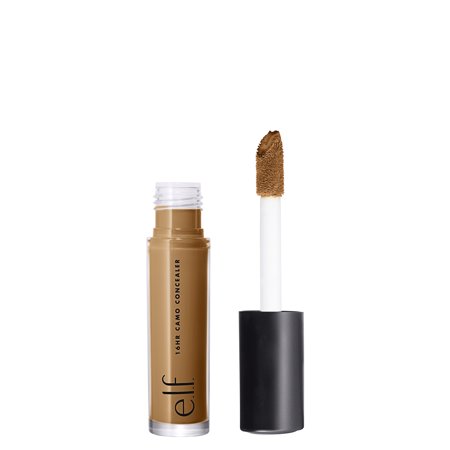 E.l.f. 16HR Camo Concealer - Deep Olive - 0.203 Fl Oz: Full Coverage, Satin Finish, Paraben-Free