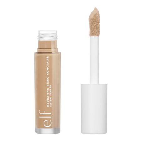 E.l.f. Hydrating Camo Concealer - Medium Golden - 0.203 Fl Oz: Vegan Full-Coverage Liquid with Satin Finish