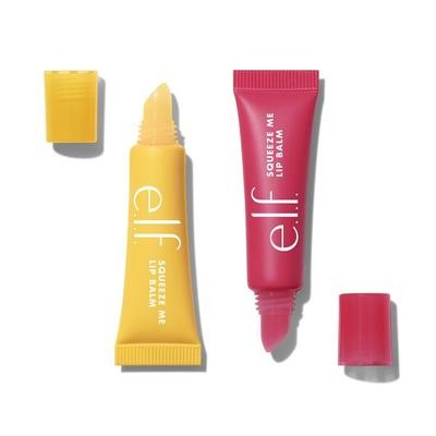 E.l.f. Squeeze Me More Lip Balm Duo - Mango & Watermelon - 2ct: Moisturizing, Sheer Finish, Paraben-Free