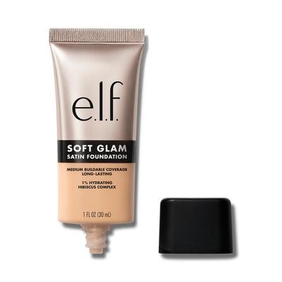 E.l.f. Soft Glam Satin Foundation - 23 Light Cool - 1 Fl Oz: Paraben-Free, Vegan, Medium Coverage, Liquid