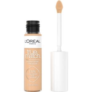 L'Oreal Paris True Match Radiant Serum Concealer with Hyaluronic Acid - W6 - 0.33 Fl Oz: Medium Coverage, Liquid Formula