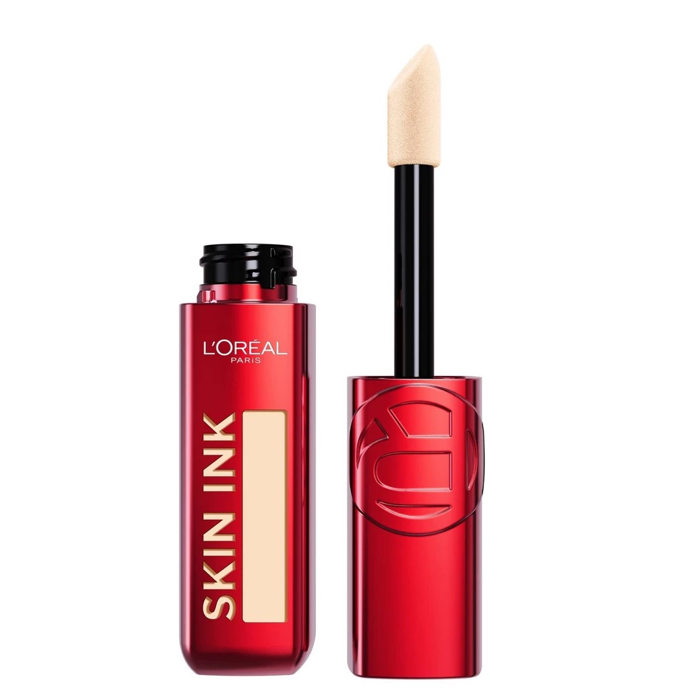 L'Oreal Paris Infallible Skin Ink Matte 2-in-1 Foundation and Concealer - 20 Fair Neutral - 0.5 Fl Oz: Liquid, Buildable Coverage