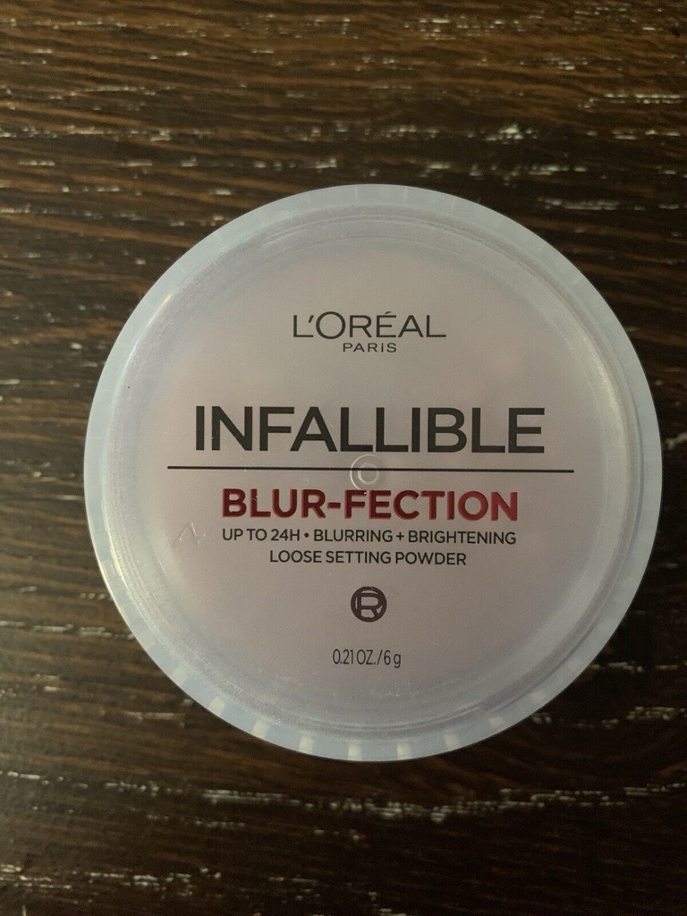 L'Oreal Paris Infallible Blur-fection Longwear Loose Setting Powder - MEDIUM Deep Pink - 0.21oz
