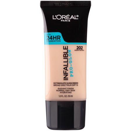 L'Oreal Paris Infallible Pro-Glow Foundation, Creamy Natural - 1 Oz | CVS