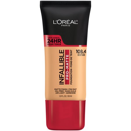 L'Oreal Paris Infallible Pro-Matte Blendable Foundation, Oil Free, Golden Sun - 1 Oz | CVS