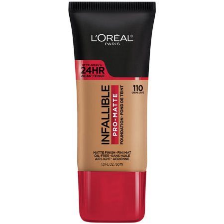 L'Oreal Paris Infallible Pro-Matte Foundation, 110 Creme Cafe - 1 Oz | CVS