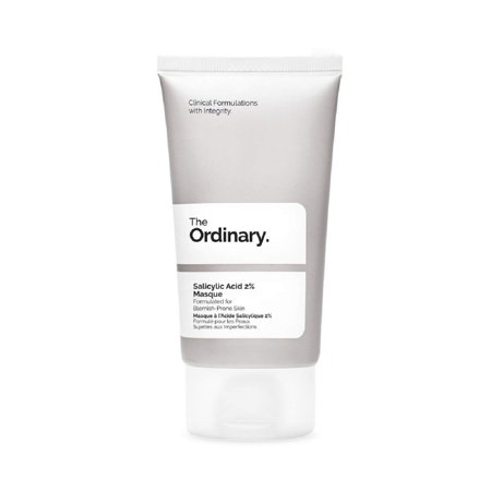 The Ordinary Salicylic Acid 2% Masque Clarifying Charcoal & Clay Mask: Pore Cleansing, Oil Control Treatment, 1.7 Fl Oz