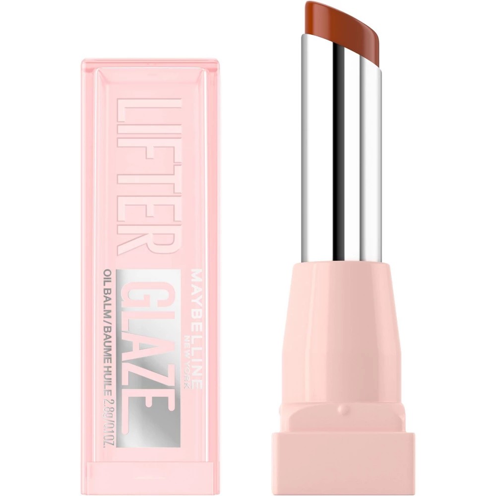 Maybelline Lifter Glaze Hydrating Lip Oil Balm with Hyaluronic Acid - Latte Crush - 0.1 Oz