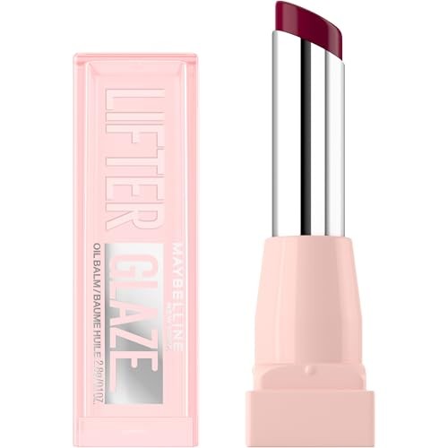 Maybelline Lifter Glaze Hydrating Lip Makeup with Hyaluronic Acid - Acai Glaze - 0.1oz: Gloss Finish, Stick Form
