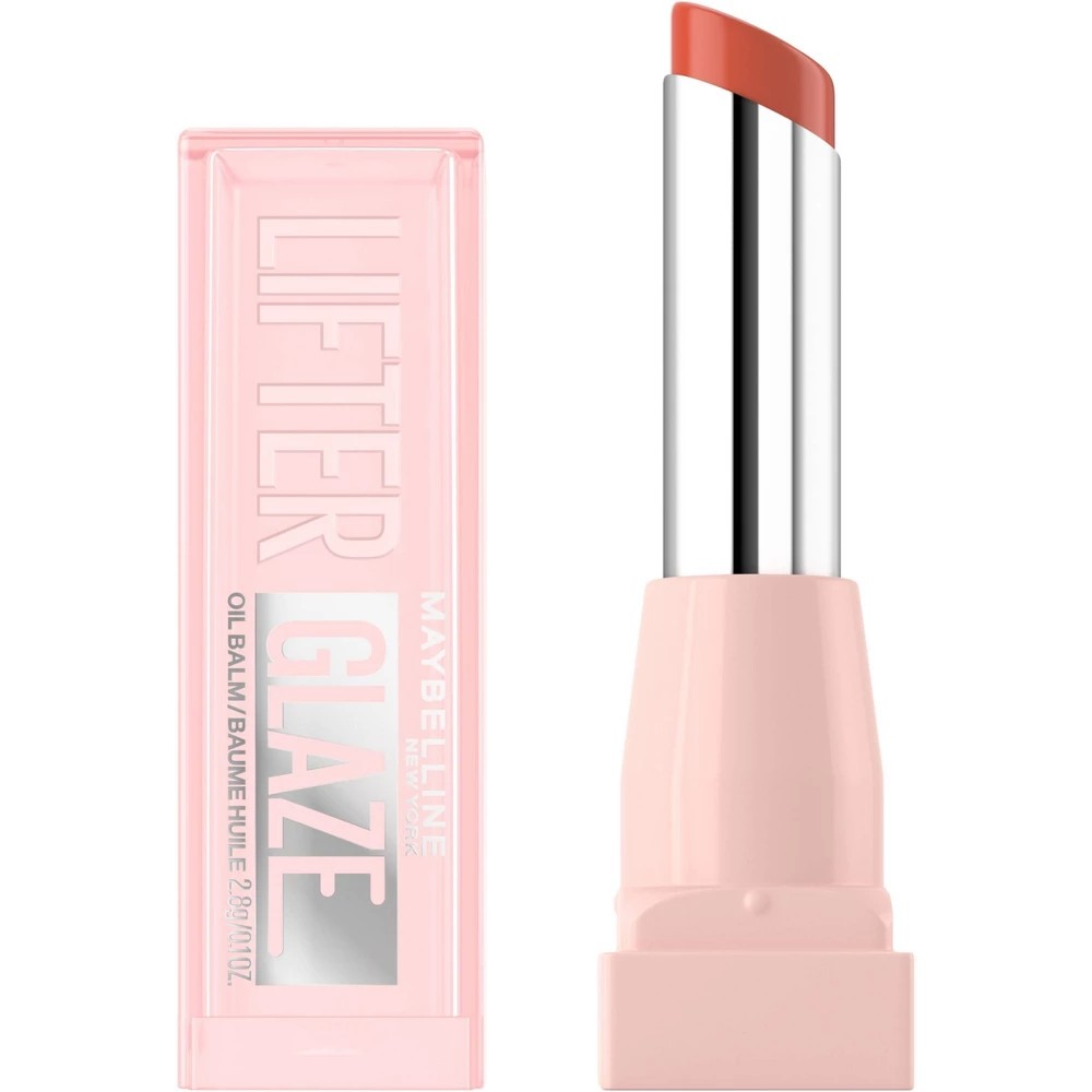 Maybelline Lifter Glaze Hydrating Lip Oil Balm with Hyaluronic Acid - Caramel Glow - 0.1oz
