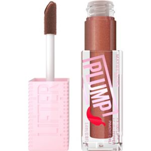 Maybelline Lifter Gloss Lifter Plump Lip Plumper Gloss with Maxi-Lip - 007 Cocoa Zing - 0.18 Fl Oz: Medium Tone, Liquid Formula, Gloss Finish