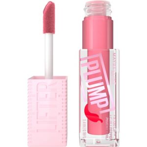 Maybelline Lifter Gloss Lifter Plump Lip Plumper Gloss with Maxi-Lip - 005 Peach Fever - 0.18 Fl Oz