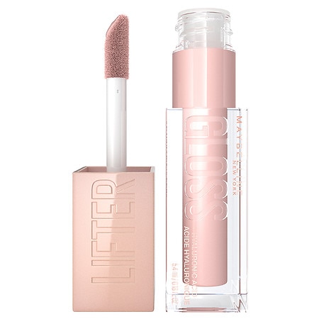 Maybelline Lifter Gloss Plumping Lip Gloss with Hyaluronic Acid - 2 Ice - 0.18 Fl Oz