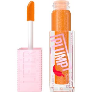 Maybelline Lifter Gloss Lifter Plump Lip Plumper Gloss with Maxi-Lip - 008 Hot Honey - 0.18 Fl Oz